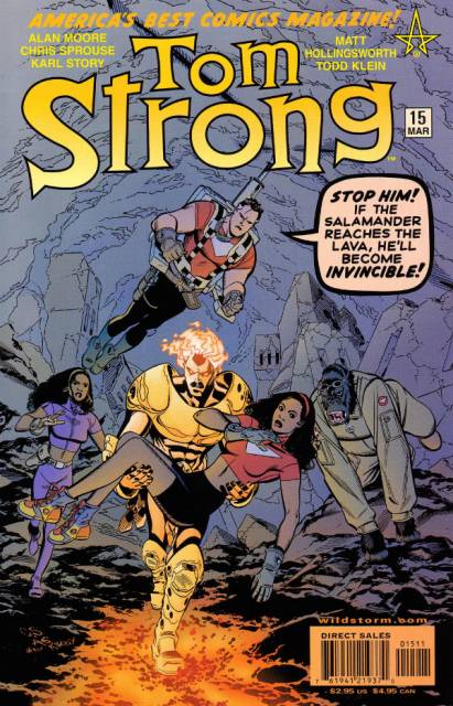 Tom Strong #15 comic cover