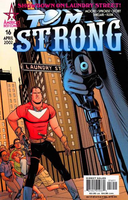 Tom Strong #16 comic cover