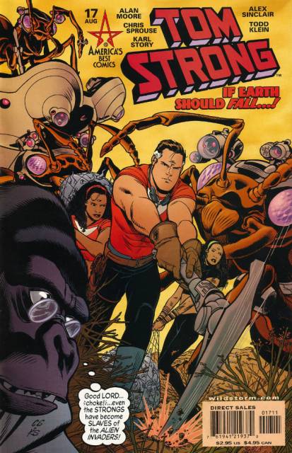 Tom Strong #17 comic cover