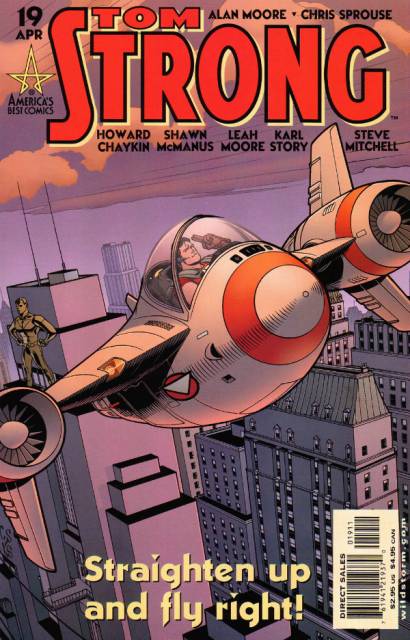 Tom Strong #19 comic cover