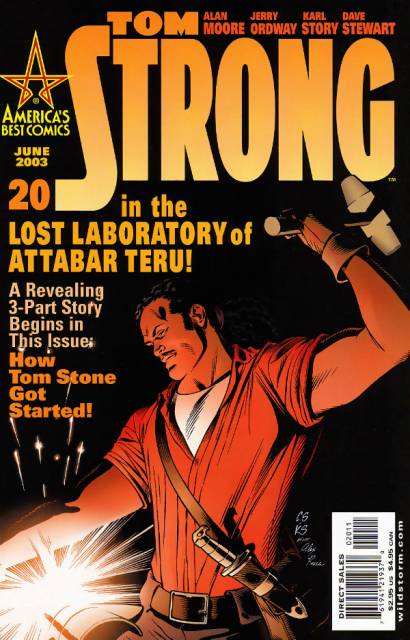 Tom Strong #20 comic cover
