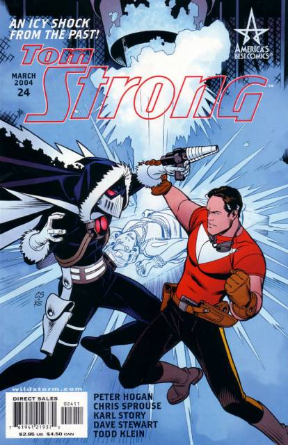 Tom Strong #24 comic cover