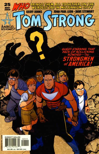 Tom Strong #25 comic cover