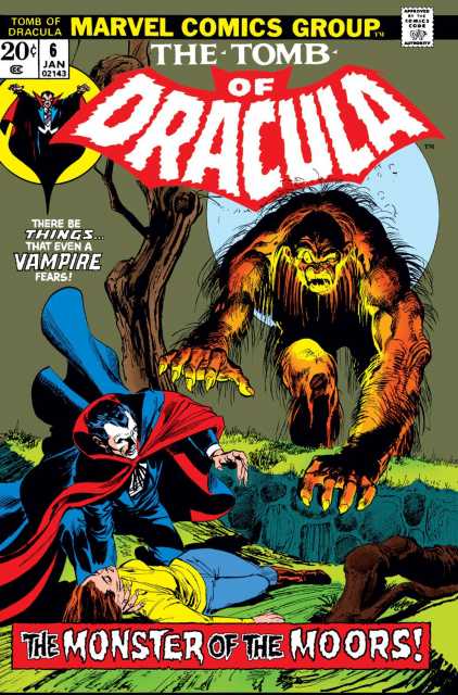 Tomb of Dracula #6 comic cover