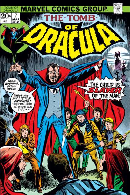Tomb of Dracula #7 comic cover