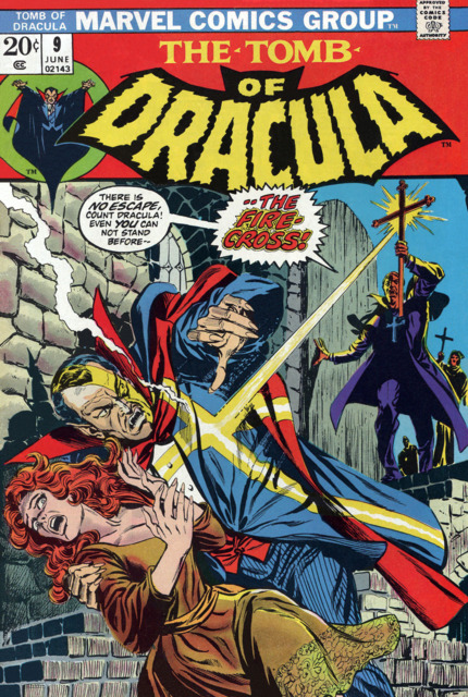 Tomb of Dracula #9 comic cover