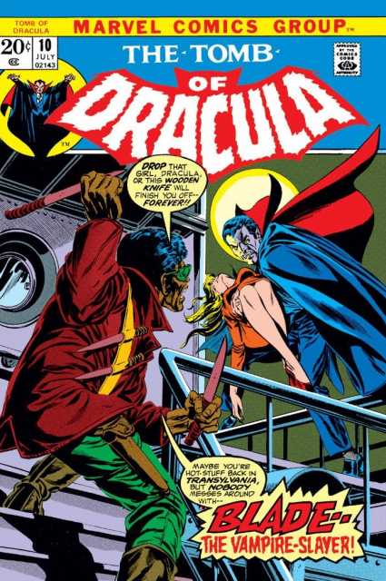 Tomb of Dracula #10 comic cover