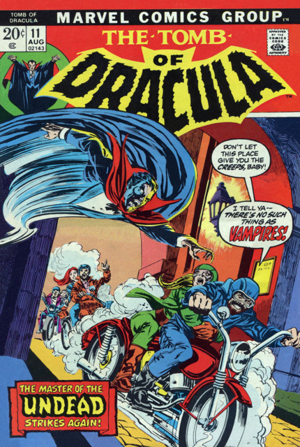 Tomb of Dracula #11 comic cover