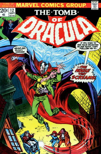 Tomb of Dracula #12 comic cover