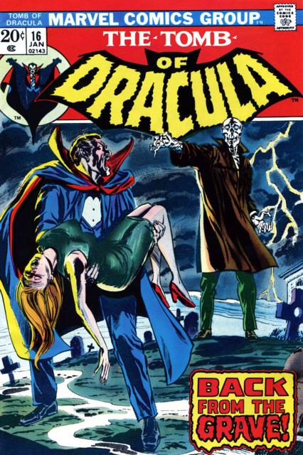 Tomb of Dracula #16 comic cover