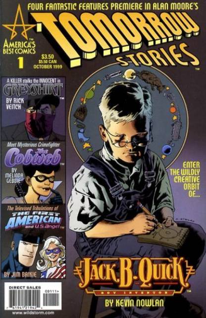 Alan Moore's Tomorrow Stories #1 Variant A comic cover