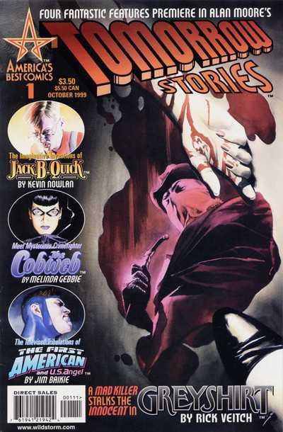 Alan Moore's Tomorrow Stories #1 Variant B comic cover