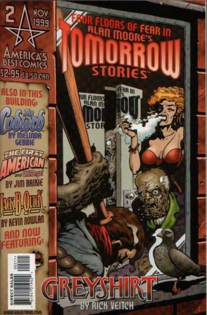 Alan Moore's Tomorrow Stories #2 comic cover