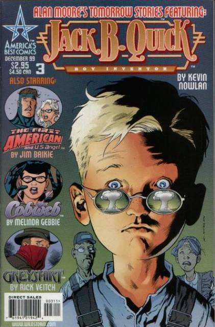 Alan Moore's Tomorrow Stories #3 comic cover