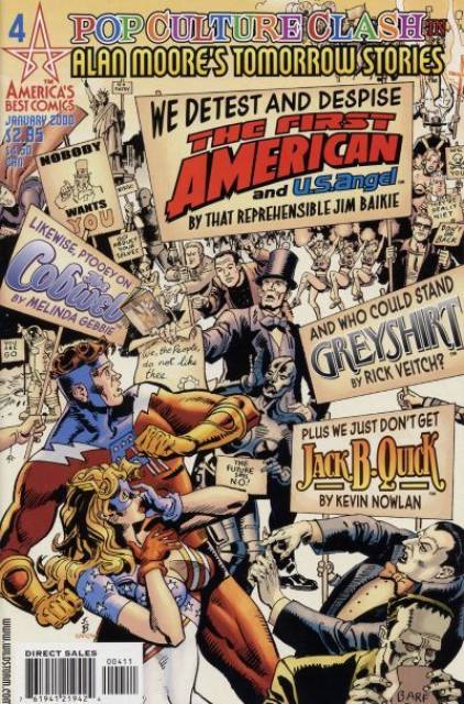 Alan Moore's Tomorrow Stories #4 comic cover