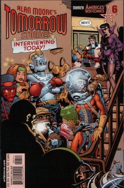 Alan Moore's Tomorrow Stories #6 comic cover