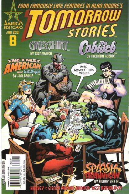 Alan Moore's Tomorrow Stories #8 comic cover
