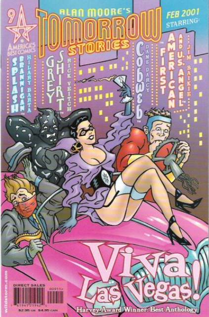 Alan Moore's Tomorrow Stories #9 comic cover