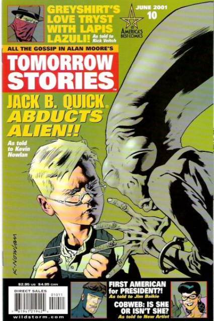 Alan Moore's Tomorrow Stories #10 comic cover