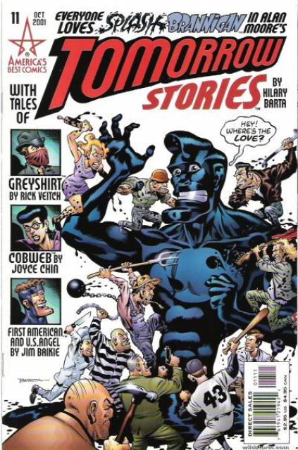 Alan Moore's Tomorrow Stories #11 comic cover