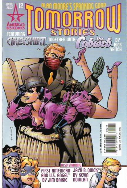 Alan Moore's Tomorrow Stories #12 comic cover