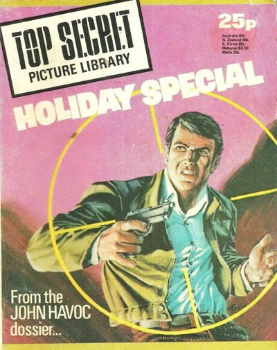 Top Secret Picture Library Holiday Special 1976 comic cover