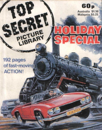 Top Secret Picture Library Holiday Special 1983 comic cover