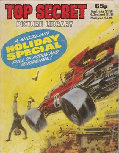 Top Secret Picture Library Holiday Special 1984 comic cover