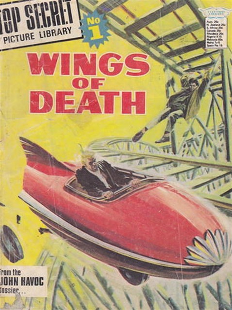 Top Secret Picture Library #1 variant B comic cover