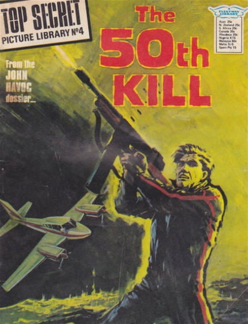 Top Secret Picture Library #4 comic cover
