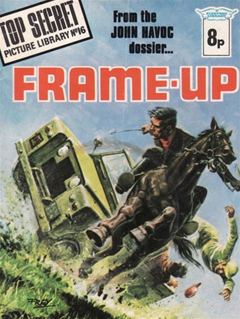 Top Secret Picture Library #16 comic cover
