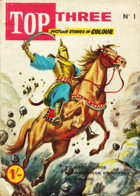 Top Three Adventure Picture Library #1 comic cover