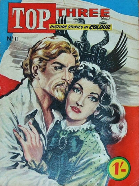 Top Three Adventure Picture Library #11 comic cover