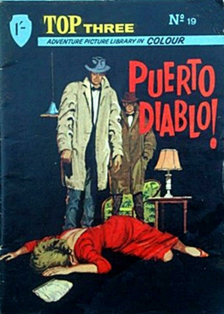 Top Three Adventure Picture Library #19 comic cover