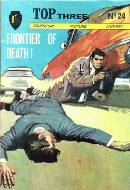 Top Three Adventure Picture Library #24 comic cover