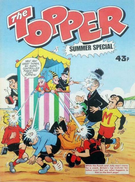 Topper Summer Special 1984 comic cover