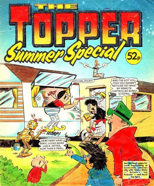 Topper Summer Special 1986 comic cover
