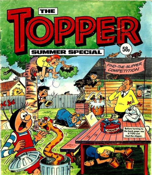 Topper Summer Special 1987 comic cover
