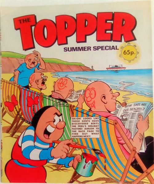 Topper Summer Special 1988 comic cover