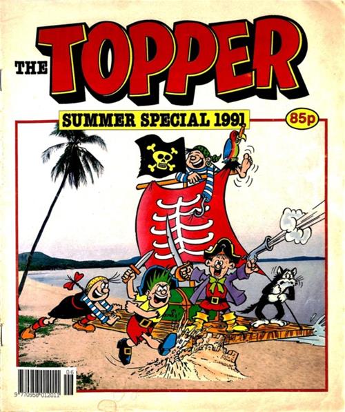 Topper Summer Special 1991 comic cover