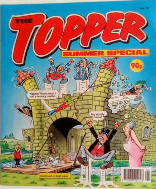 Topper Summer Special 1992 comic cover