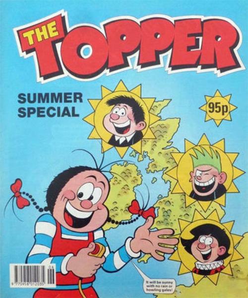Topper Summer Special 1993 comic cover