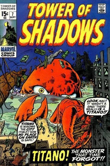 Tower of Shadows #7 comic cover