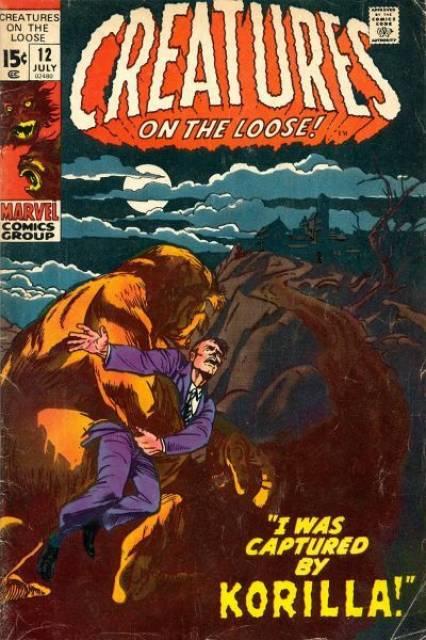 Creatures on the Loose #12 comic cover