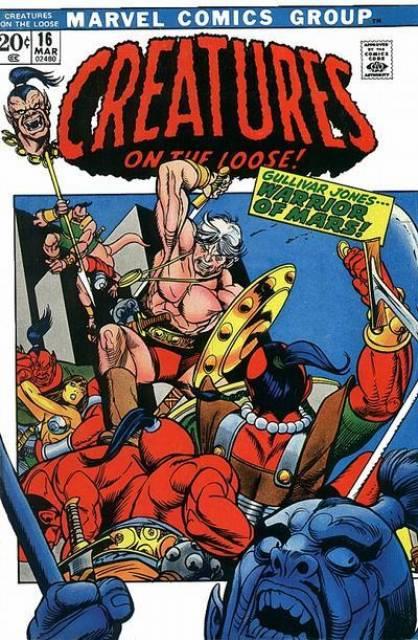 Creatures on the Loose #16 comic cover