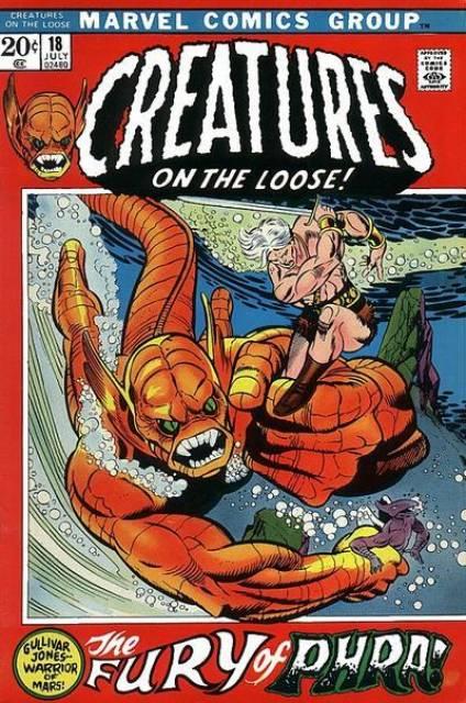 Creatures on the Loose #18 comic cover