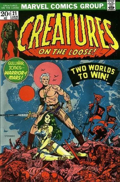 Creatures on the Loose #21 comic cover