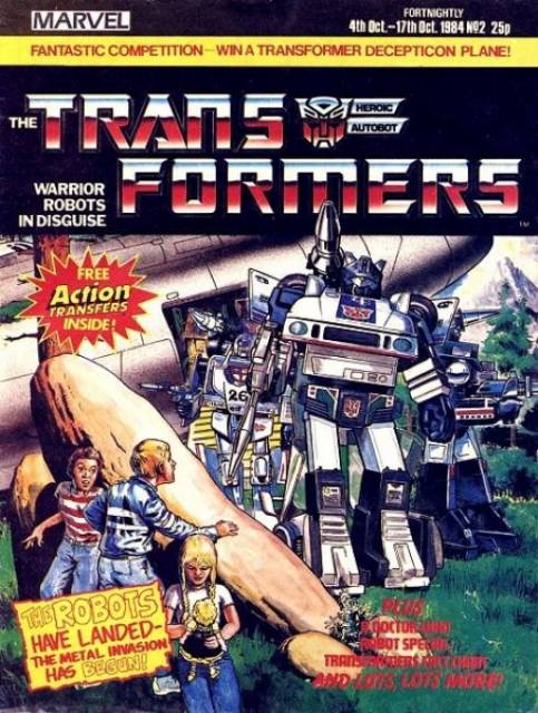 Transformers #2 comic cover