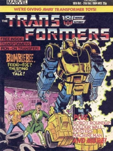 Transformers #3 comic cover