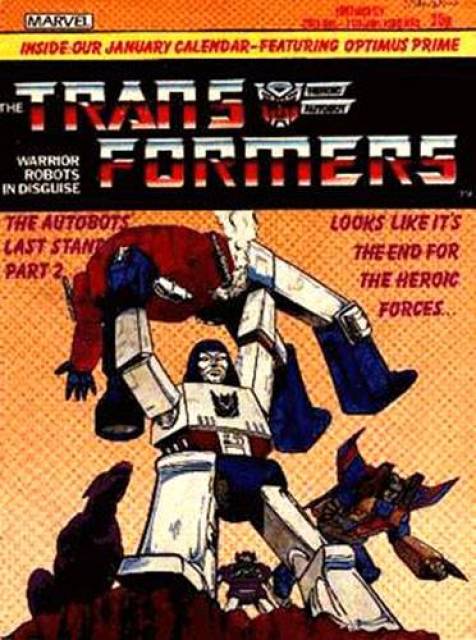 Transformers #8 comic cover